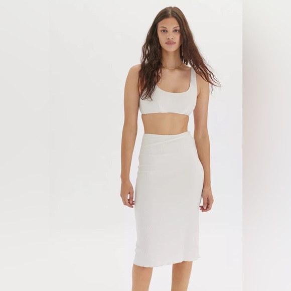 Size M | Angie Bauer Jen Midi Skirt - Picture 4 of 15